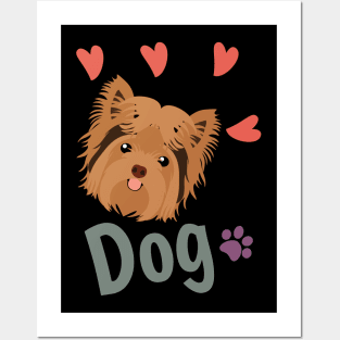 Love Yorkshire Terrier Posters and Art